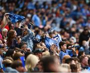 25 June 2022; Dublin supporters during the GAA Football All-Ireland Senior Championship Quarter-Final match between Dublin and Cork at Croke Park, Dublin. Photo by David Fitzgerald/Sportsfile