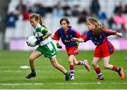 25 June 2022; Action from the Allianz Cumann na mBunscol Half Time Game between Round Tower GAA and Dunboyne GAA at the GAA Football All-Ireland Senior Championship Quarter-Final match between Dublin and Cork at Croke Park, Dublin. Photo by David Fitzgerald/Sportsfile