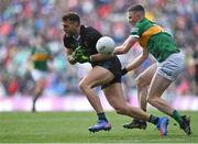 26 June 2022; Aidan O'Shea of Mayo in action against Jason Foley of Kerry during the GAA Football All-Ireland Senior Championship Quarter-Final match between Kerry and Mayo at Croke Park, Dublin. Photo by Piaras Ó Mídheach/Sportsfile