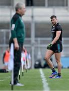 26 June 2022; Aidan O'Shea of Mayo leaves the pitch after he was shown a black card during the GAA Football All-Ireland Senior Championship Quarter-Final match between Kerry and Mayo at Croke Park, Dublin. Photo by Piaras Ó Mídheach/Sportsfile