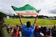 26 June 2022; A general view during the LevelUp11 First Men's T20 International match between Ireland and India at Malahide Cricket Club in Dublin. Photo by Ramsey Cardy/Sportsfile