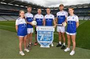 27 June 2022; In attendance at the launch of the Beacon Hospital All-Ireland 7s Series 2022, at Croke Park in Dublin, are from left, Issy Davis, Andrew McGowan, Niall Corcoran, Shane Cunningham, Ronan Hayes and Lauren Magee. The annual fixture takes place on the eve of the All-Ireland Finals. Games are played across a number of pitches in the local area with the cumulation of the final, which is played on the home pitch of Kilmacud Crokes, Pairc de Burca. Photo by Ramsey Cardy/Sportsfile