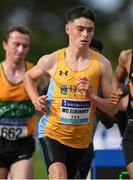 26 June 2022; Darragh McElhinney of UCD AC, Dublin, competing in the men's 5000m during day two of the Irish Life Health National Senior Track and Field Championships 2022 at Morton Stadium in Dublin. Photo by George Tewkesbury/Sportsfile