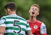 27 June 2022; Eoin Doyle of St Patrick's Athletic during the SSE Airtricity League Premier Division match between St Patrick's Athletic and Shamrock Rovers at Richmond Park in Dublin. Photo by Piaras Ó Mídheach/Sportsfile