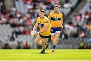 25 June 2022; Keelan Sexton of Clare during the GAA Football All-Ireland Senior Championship Quarter-Final match between Clare and Derry at Croke Park, Dublin. Photo by David Fitzgerald/Sportsfile