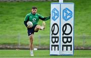 28 June 2022; Hugo Keenan during Ireland rugby squad training at North Harbour Stadium in Auckland, New Zealand. Photo by Brendan Moran/Sportsfile