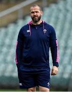 28 June 2022; Head coach Andy Farrell during Ireland rugby squad training at North Harbour Stadium in Auckland, New Zealand. Photo by Brendan Moran/Sportsfile