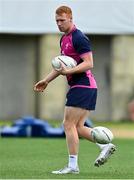 28 June 2022; Ciaran Frawley during Ireland rugby squad training at North Harbour Stadium in Auckland, New Zealand. Photo by Brendan Moran/Sportsfile