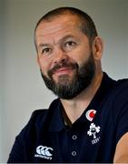 28 June 2022; Head coach Andy Farrell during a media conference after Ireland rugby squad training at North Harbour Stadium in Auckland, New Zealand. Photo by Brendan Moran/Sportsfile