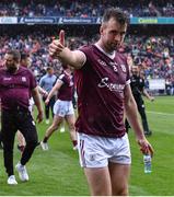 26 June 2022; Paul Conroy of Galway after his side's victory in the penalty shoot-out of the GAA Football All-Ireland Senior Championship Quarter-Final match between Armagh and Galway at Croke Park, Dublin. Photo by Piaras Ó Mídheach/Sportsfile