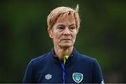 27 June 2022; Republic of Ireland manager Vera Pauw before the FIFA Women's World Cup 2023 Qualifier match between Georgia and Republic of Ireland at Tengiz Burjanadze Stadium in Gori, Georgia. Photo by Stephen McCarthy/Sportsfile