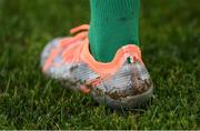 27 June 2022; A detailed view of the Puma boots worn by Republic of Ireland's Denise O'Sullivan during the FIFA Women's World Cup 2023 Qualifier match between Georgia and Republic of Ireland at Tengiz Burjanadze Stadium in Gori, Georgia. Photo by Stephen McCarthy/Sportsfile
