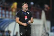 27 June 2022; Georgia manager Giorgi Chkhaidze during the FIFA Women's World Cup 2023 Qualifier match between Georgia and Republic of Ireland at Tengiz Burjanadze Stadium in Gori, Georgia. Photo by Stephen McCarthy/Sportsfile