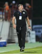 27 June 2022; Georgia manager Giorgi Chkhaidze during the FIFA Women's World Cup 2023 Qualifier match between Georgia and Republic of Ireland at Tengiz Burjanadze Stadium in Gori, Georgia. Photo by Stephen McCarthy/Sportsfile