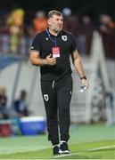 27 June 2022; Georgia manager Giorgi Chkhaidze during the FIFA Women's World Cup 2023 Qualifier match between Georgia and Republic of Ireland at Tengiz Burjanadze Stadium in Gori, Georgia. Photo by Stephen McCarthy/Sportsfile