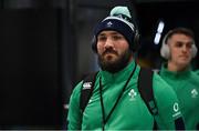 29 June 2022; Tom O’Toole of Ireland arrives for the match between the Maori All Blacks and Ireland at the FMG Stadium in Hamilton, New Zealand. Photo by Brendan Moran/Sportsfile