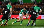 29 June 2022; Jimmy O’Brien of Ireland in action against Billy Proctor of Maori All Blacks during the match between the Maori All Blacks and Ireland at the FMG Stadium in Hamilton, New Zealand. Photo by Brendan Moran/Sportsfile