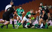 29 June 2022; Craig Casey of Ireland makes a break during the match between the Maori All Blacks and Ireland at the FMG Stadium in Hamilton, New Zealand. Photo by Brendan Moran/Sportsfile