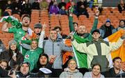 29 June 2022; Ireland supporters during the match between the Maori All Blacks and Ireland at the FMG Stadium in Hamilton, New Zealand. Photo by Brendan Moran/Sportsfile