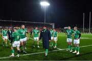 29 June 2022; Ireland players after the match between the Maori All Blacks and Ireland at the FMG Stadium in Hamilton, New Zealand. Photo by Brendan Moran/Sportsfile