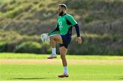 30 June 2022; Jamison Gibson Park during Ireland rugby squad training at North Harbour Stadium in Auckland, New Zealand. Photo by Brendan Moran/Sportsfile