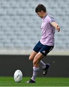 30 June 2022; Beauden Barrett during New Zealand rugby squad training at Eden Park in Auckland, New Zealand. Photo by Brendan Moran/Sportsfile