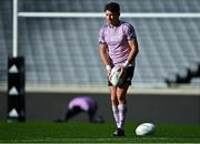 30 June 2022; Beauden Barrett during New Zealand rugby squad training at Eden Park in Auckland, New Zealand. Photo by Brendan Moran/Sportsfile