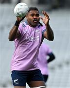 30 June 2022; Pita Gus Sowakula during New Zealand rugby squad training at Eden Park in Auckland, New Zealand. Photo by Brendan Moran/Sportsfile