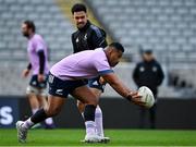 30 June 2022; Samisoni Taukei’aho during New Zealand rugby squad training at Eden Park in Auckland, New Zealand. Photo by Brendan Moran/Sportsfile
