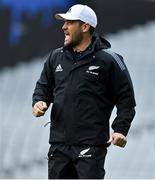 30 June 2022; Assistant coach David Hill during New Zealand rugby squad training at Eden Park in Auckland, New Zealand. Photo by Brendan Moran/Sportsfile
