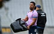 30 June 2022; Folau Fakatava during New Zealand rugby squad training at Eden Park in Auckland, New Zealand. Photo by Brendan Moran/Sportsfile