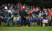 30 June 2022; Spectators watch Shane Lowry of Ireland on the 10th green during day one of the Horizon Irish Open Golf Championship at Mount Juliet Golf Club in Thomastown, Kilkenny. Photo by Eóin Noonan/Sportsfile