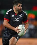 29 June 2022; Billy Harmon of Maori All Blacks during the match between the Maori All Blacks and Ireland at the FMG Stadium in Hamilton, New Zealand. Photo by Brendan Moran/Sportsfile