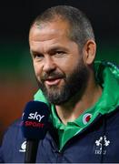 29 June 2022; Ireland head coach Andy Farrell after the match between the Maori All Blacks and Ireland at the FMG Stadium in Hamilton, New Zealand. Photo by Brendan Moran/Sportsfile