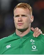 29 June 2022; Ciaran Frawley of Ireland before the match between the Maori All Blacks and Ireland at the FMG Stadium in Hamilton, New Zealand. Photo by Brendan Moran/Sportsfile