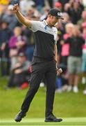 30 June 2022; Seamus Power of Ireland celebrates a birdie on the ninth green during day one of the Horizon Irish Open Golf Championship at Mount Juliet Golf Club in Thomastown, Kilkenny. Photo by Eóin Noonan/Sportsfile
