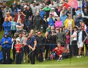 30 June 2022; Tyrrell Hatton of England chips on to the 9th green with his third shot during day one of the Horizon Irish Open Golf Championship at Mount Juliet Golf Club in Thomastown, Kilkenny. Photo by Eóin Noonan/Sportsfile