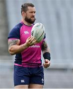 1 July 2022; Andrew Porter during Ireland rugby captain's run at Eden Park in Auckland, New Zealand. Photo by Brendan Moran/Sportsfile