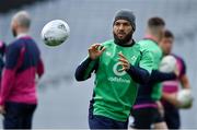 1 July 2022; Jamison Gibson Park during Ireland rugby captain's run at Eden Park in Auckland, New Zealand. Photo by Brendan Moran/Sportsfile