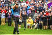 1 July 2022; Padraig Harrington of Ireland reacts after putting for birdie on the ninth hole during day two of the Horizon Irish Open Golf Championship at Mount Juliet Golf Club in Thomastown, Kilkenny. Photo by Eóin Noonan/Sportsfile