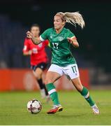 27 June 2022; Lily Agg of Republic of Ireland during the FIFA Women's World Cup 2023 Qualifier match between Georgia and Republic of Ireland at Tengiz Burjanadze Stadium in Gori, Georgia. Photo by Stephen McCarthy/Sportsfile