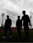 1 July 2022; Bohemians players arrive before the SSE Airtricity League Premier Division match between Bohemians and Derry City at Dalymount Park in Dublin. Photo by Sam Barnes/Sportsfile