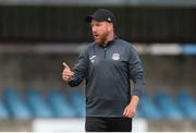 1 July 2022; Cobh Ramblers manager Shane Keegan before the SSE Airtricity League First Division match between Cobh Ramblers and Treaty United at St Colman's Park in Cobh, Cork. Photo by Michael P Ryan/Sportsfile