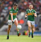 26 June 2022; Graham O'Sullivan of Kerry, left, during the GAA Football All-Ireland Senior Championship Quarter-Final match between Kerry and Mayo at Croke Park, Dublin. Photo by Ray McManus/Sportsfile