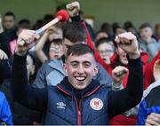 1 July 2022; Former St Patrick's Athletic player Darragh Burns in among the supporters during the SSE Airtricity League Premier Division match between St Patrick's Athletic and Drogheda United at Richmond Park in Dublin. Photo by George Tewkesbury/Sportsfile