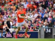 26 June 2022; Jarly Óg Burns of Armagh during the GAA Football All-Ireland Senior Championship Quarter-Final match between Armagh and Galway at Croke Park, Dublin. Photo by Ray McManus/Sportsfile