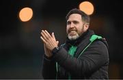 1 July 2022; Shamrock Rovers manager Stephen Bradley after the SSE Airtricity League Premier Division match between Finn Harps and Shamrock Rovers at Finn Park in Ballybofey, Donegal. Photo by Ramsey Cardy/Sportsfile