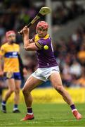 18 June 2022; Lee Chin of Wexford takes a free during the GAA Hurling All-Ireland Senior Championship Quarter-Final match between Clare and Wexford at the FBD Semple Stadium in Thurles, Tipperary. Photo by Ray McManus/Sportsfile