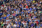 19 June 2022; Supporters, in the Hogan Stand, before the Tailteann Cup Semi-Final match between Sligo and Cavan at Croke Park in Dublin. Photo by Ray McManus/Sportsfile