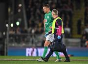 2 July 2022; Jonathan Sexton of Ireland leaves the field with an injury during the Steinlager Series match between the New Zealand and Ireland at Eden Park in Auckland, New Zealand. Photo by Brendan Moran/Sportsfile